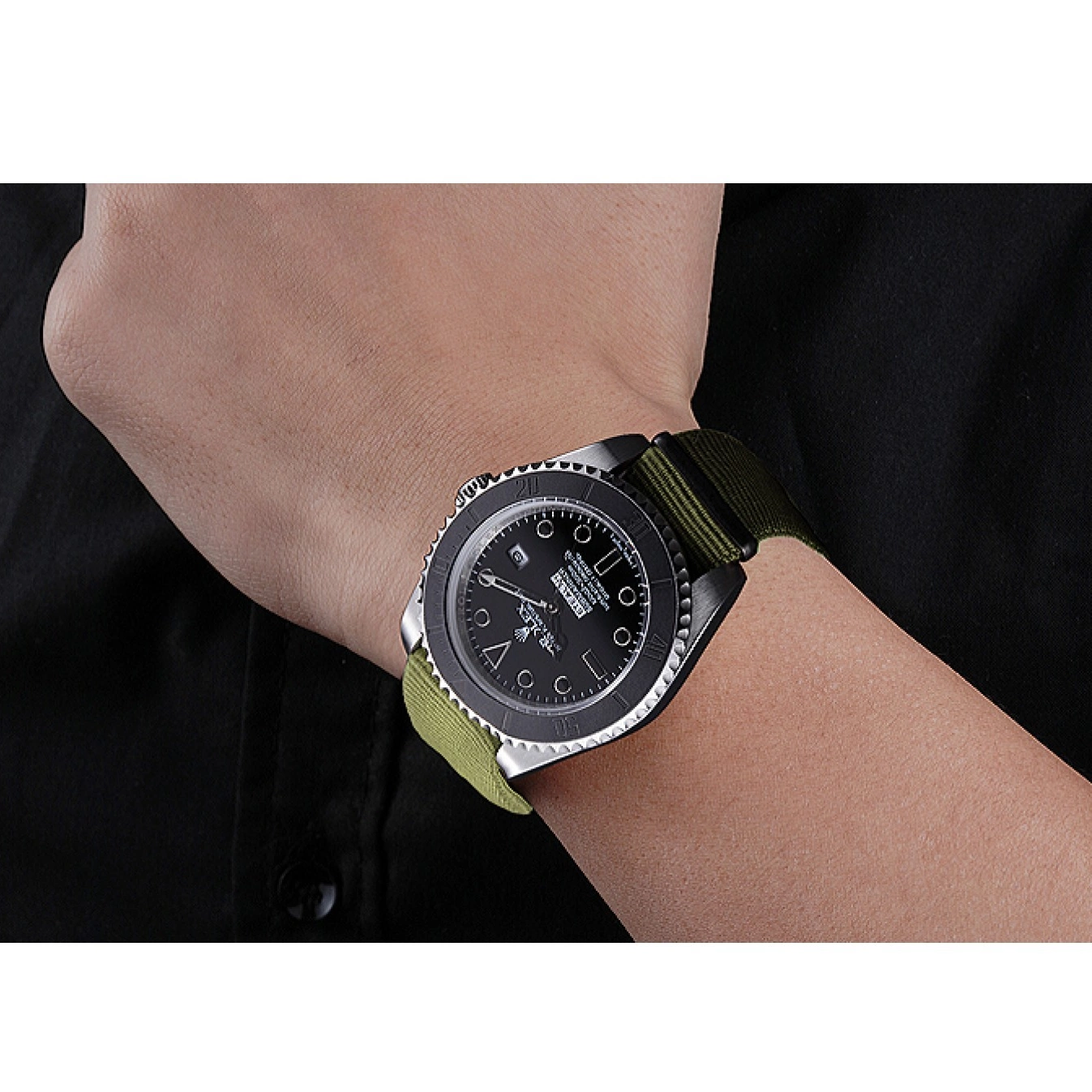Rolex copies cheap Stealth Olive 621990 Rolex Submariner 0520